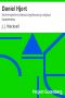 [Gutenberg 18322] • Daniel Hjort / Murhenäytelmä viidessä näytöksessä ja neljässä kuvaelmassa